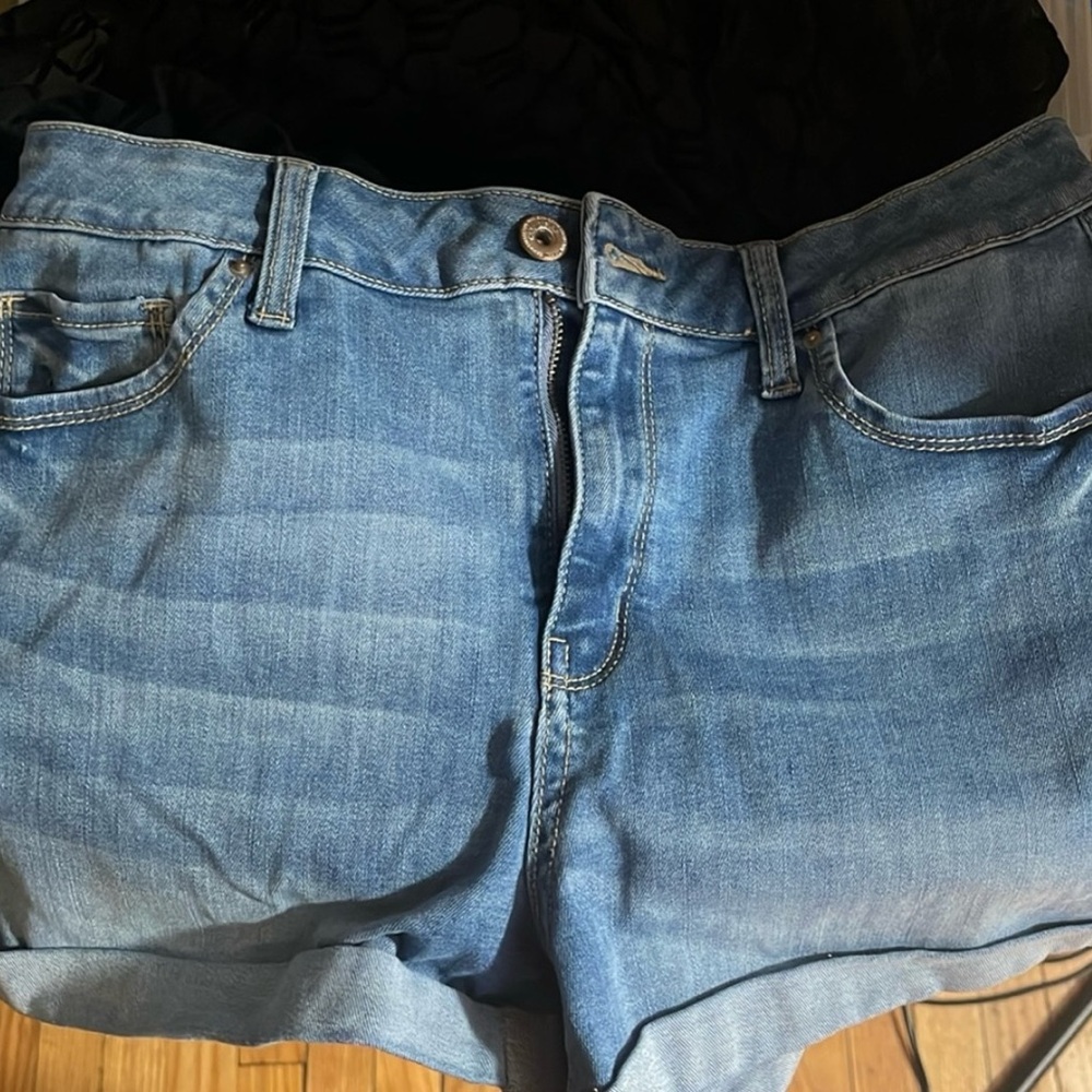Butt, I Love You Wax Jean Shorts - Picture 2 of 2